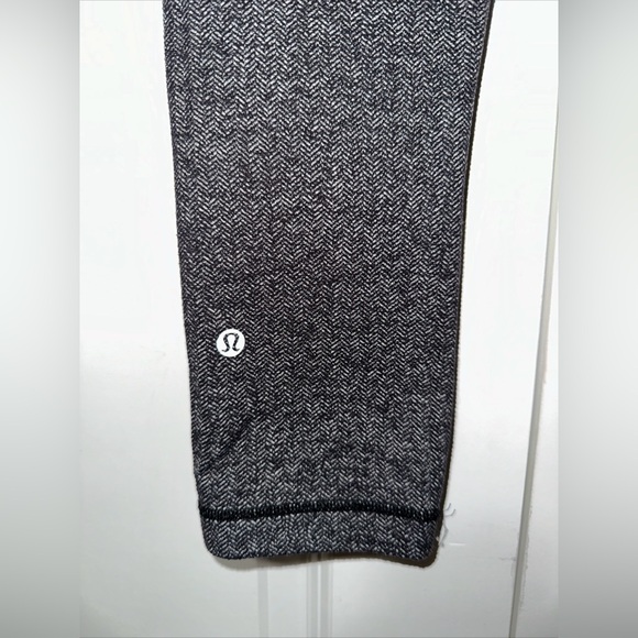 Lululemon Wunder Under Crop III Heathered Grey Leggings Size 4 - Picture 5 of 5